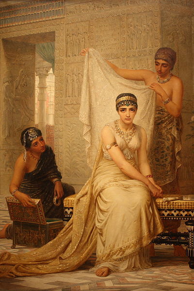 Esther in the harem