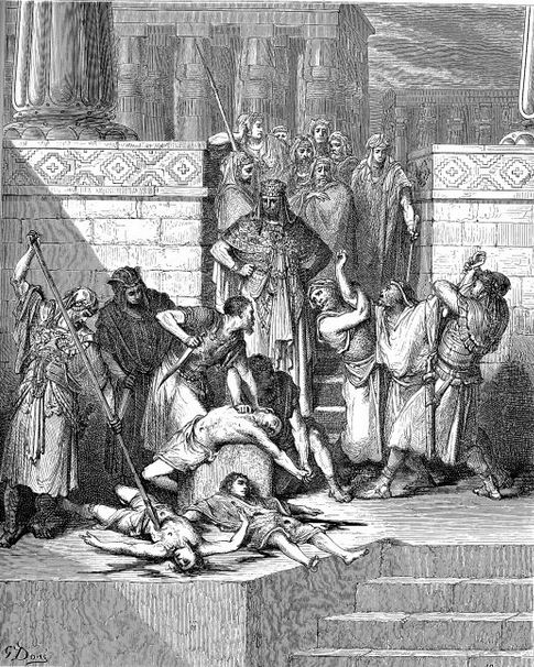 Execution of Zedekiah's sons