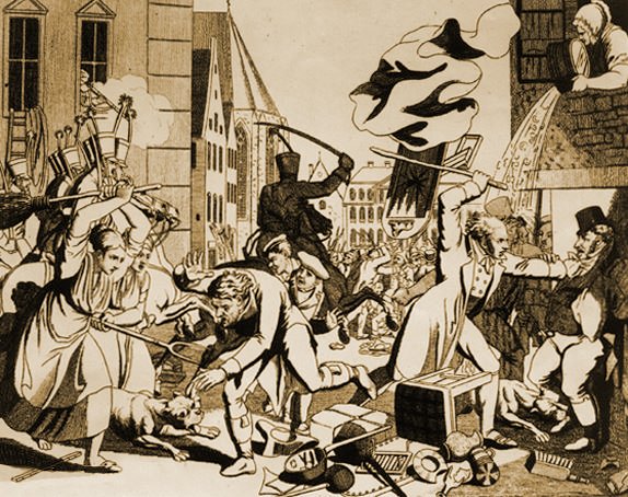 Hep-Hep pogrom in Frankfurt - 1819