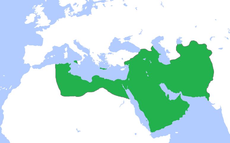 The Abbasid Caliphate in 850 CE