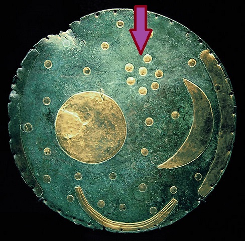Nebra sky disk, ca. 1600 BCE